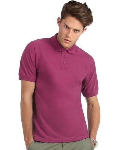 Męska koszulka B&C Polo Heavymill / Unisex (n)
