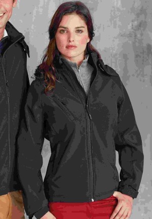 Damski Softshell Kariban Hooded (n)