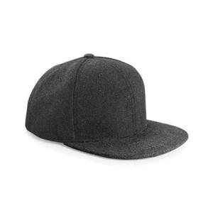 Czapka z daszkiem Beechfield Melton Wool Snapback (n)