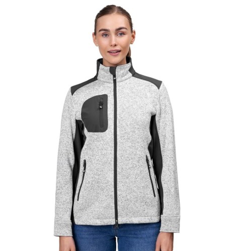 Damski polar ID Identity melanż z wstawkami softshell