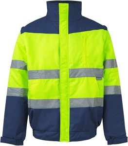 Kurtka ostrzegawcza 2w1 ocieplana z odpinanymi rękawmi Starvis