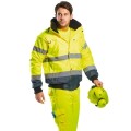 Kontrastowa kurtka ostrzegawcza Portwest Bomber 3w1