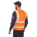 Kamizelka ostrzegawcza Portwest - trudnopalna antystatyczna