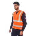 Kamizelka ostrzegawcza Portwest - trudnopalna antystatyczna