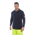 Koszulka polo longsleeve Modaflame trudnopalna i antystatyczna