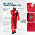 Kombinezon trudnopalny i antystatyczny Portwest