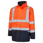 Wielofunkcyjna i wodoodporna kurtka ostrzegawcza BizFlame Rain