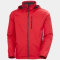 Męska ocieplana kurtka żeglarska z kapturem Helly Hansen - Crew Hooded Midlayer Sailing Jacket 2.0