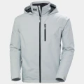 Męska ocieplana kurtka żeglarska z kapturem Helly Hansen - Crew Hooded Midlayer Sailing Jacket 2.0