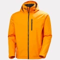 Męska ocieplana kurtka żeglarska z kapturem Helly Hansen - Crew Hooded Midlayer Sailing Jacket 2.0
