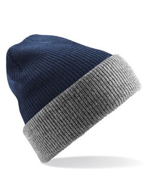 Czapka zimowa dwustronna Beechfield Heritage Beanie (n)