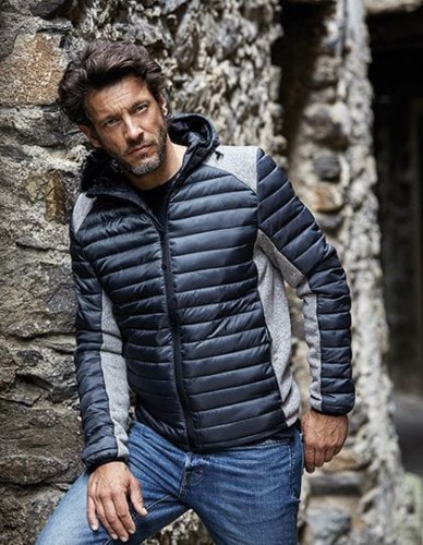 Męska kurtka Tee Jays Hooded Outdoor Crossover Jacket