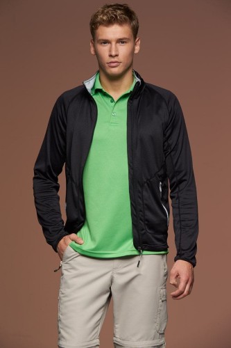 Męska bluza James Nicholson Stretchfleece Jacket