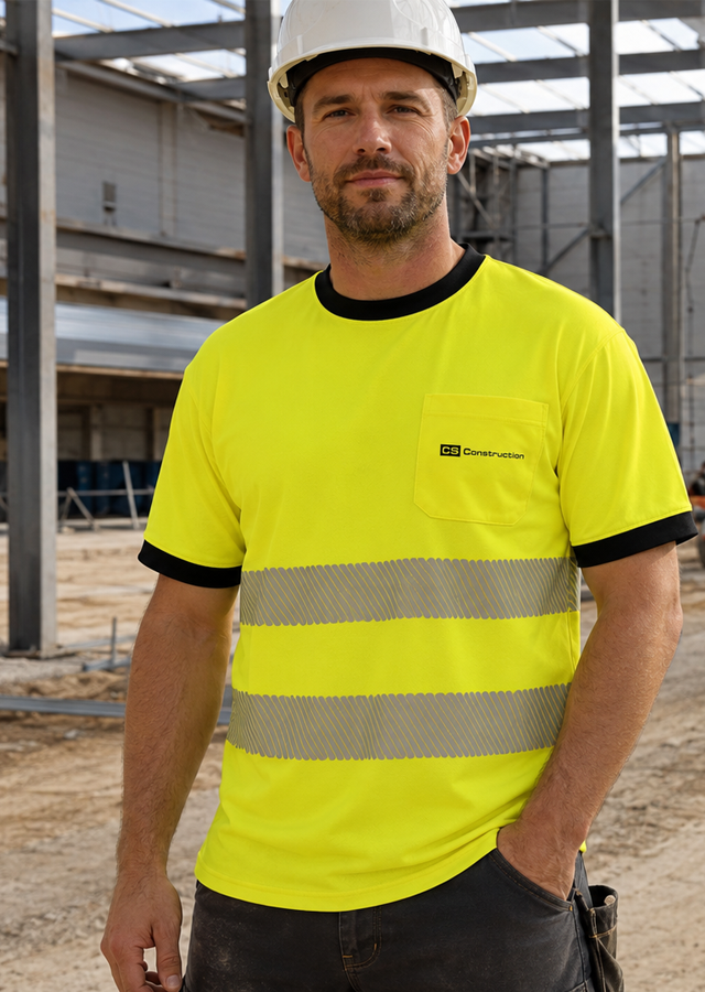Koszulki odblaskowe CS Construcion